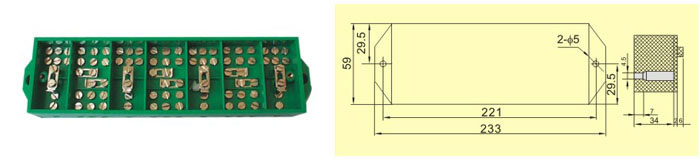 FJ6/PJ型三相四线电能计量联合接线盒